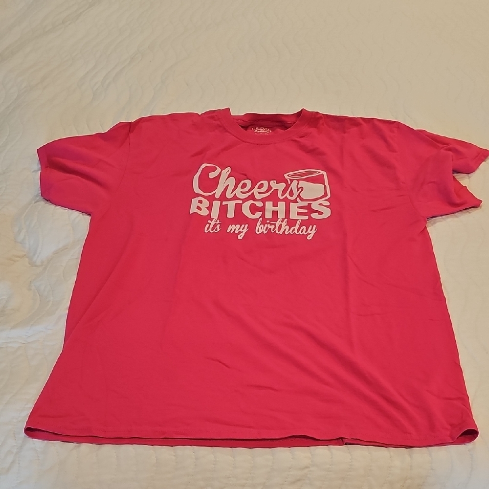 Gildan DryBlend Pink 50th Birthday T-Shirt